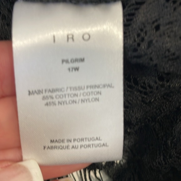 IRO Pilgram top cotton semi sheer - Picture 4 of 5